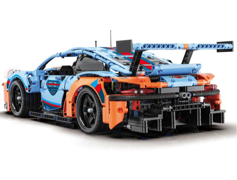 Carro Desportivo RSR para Montar – 1580 peças, Blocos para Construção, Desafio de Montagem Carro Desportivo RSR para Montar – 1580 peças, Blocos para Construção, Desafio de Montagem